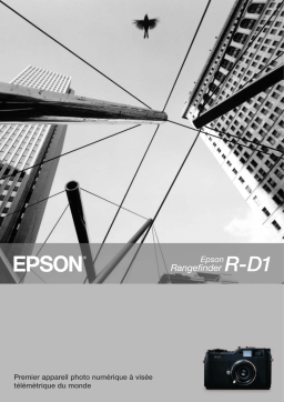 Epson R-D1 Manuel utilisateur