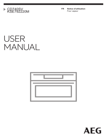 Manuel du propriétaire | AEG CD740SV Manuel utilisateur | Fixfr