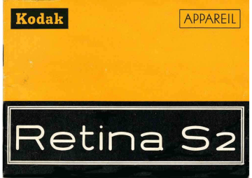 Kodak Retina S2 Mode d'emploi | Fixfr