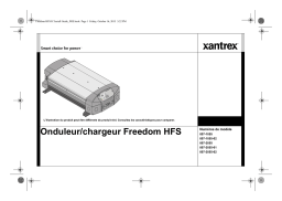 Xantrex Freedom HFS Guide d'installation