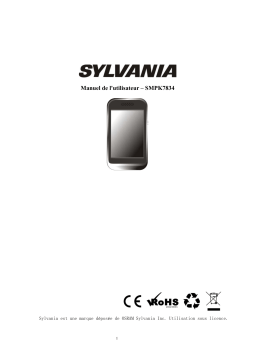 Sylvania SMPK 7834 Manuel utilisateur