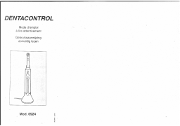CALOR BIEN ETRE DENTACONTROL 6924 Manuel utilisateur