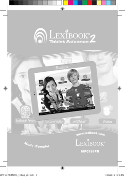 Lexibook MFC181 FR Mode d'emploi