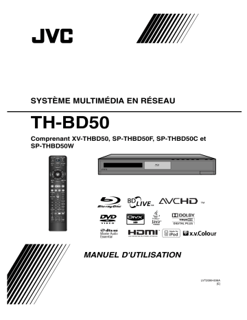 Manuel du propriétaire | JVC TH-BD50 Manuel utilisateur | Fixfr