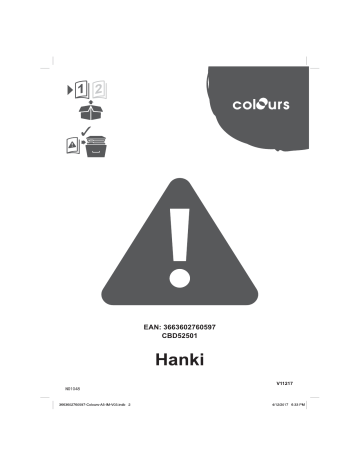 Colours Hanki chrome 2 x E14 Ø132 cm Mode d'emploi | Fixfr