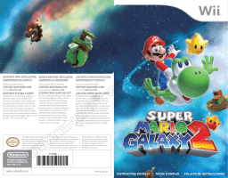 Nintendo SUPER MARIO GALAXY2 Manuel utilisateur