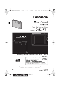 Panasonic LUMIX DMC-FT1 Manuel utilisateur