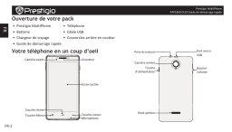 Prestigio  MultiPhone 5500 DUO Guide de démarrage rapide