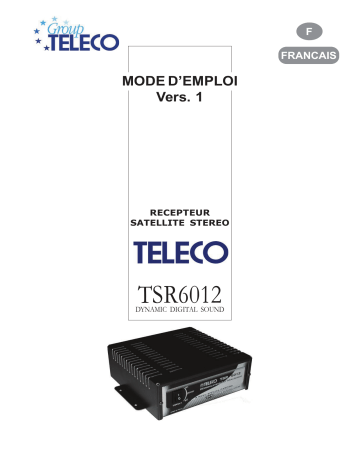 Teleco TSR6012 Manuel utilisateur | Fixfr