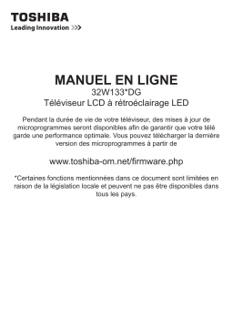 Toshiba 24W1434G Manuel utilisateur