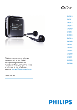 Philips SA2810 Mode d'emploi