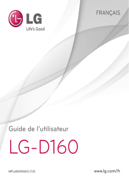 LG Série D160 Manuel utilisateur