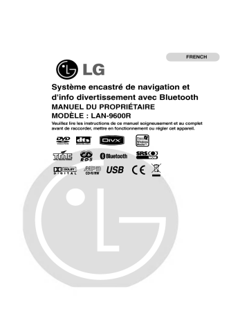 LG LAN-9600R Manuel du propriétaire | Fixfr