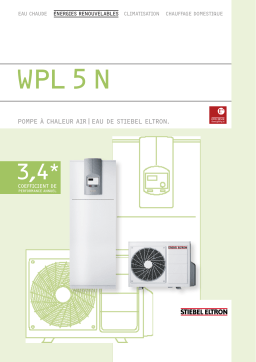 STIEBEL ELTRON WPL 5 N Manuel utilisateur