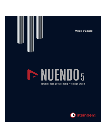 Steinberg Nuendo 5 Mode d'emploi | Fixfr