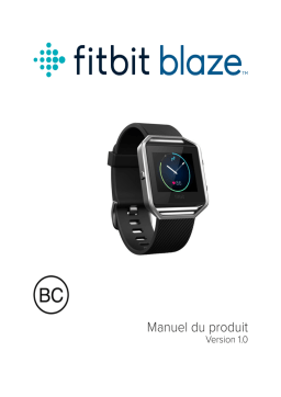 Fitbit Blaze Mode d'emploi
