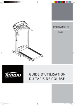 Tempo Fitness T940 Manuel utilisateur