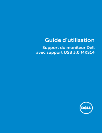 Dell Monitor Stand MKS14 Manuel utilisateur | Fixfr
