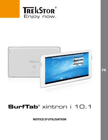 Mode d'emploi | Trekstor SurfTab Xintron i 10.1 Manuel utilisateur | Fixfr