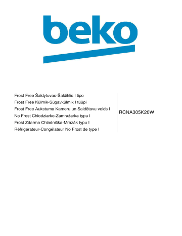 Beko RCQNA305K20W Manuel utilisateur | Fixfr