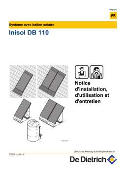 De Dietrich Inisol DB 110 Manuel utilisateur