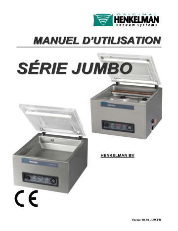 Manuel du propriétaire | Henkelman Jumbo Manuel utilisateur | Fixfr