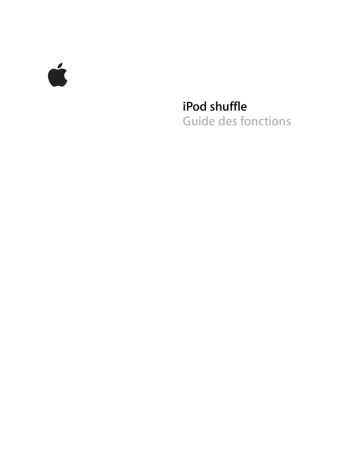 Mode d'emploi | Apple iPod shuffle Manuel utilisateur | Fixfr