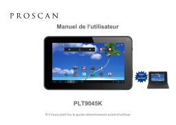 ProScan PLT 9045-K Manuel utilisateur