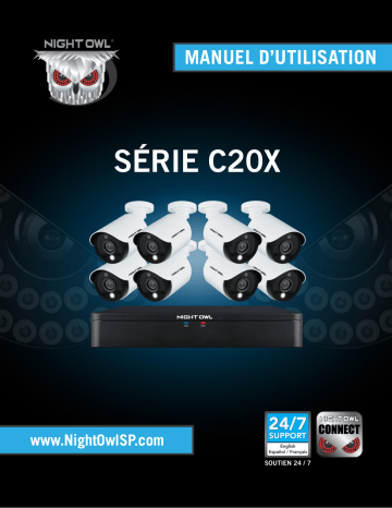 NIGHT OWL C20X & C50X Series Manuel utilisateur | Fixfr
