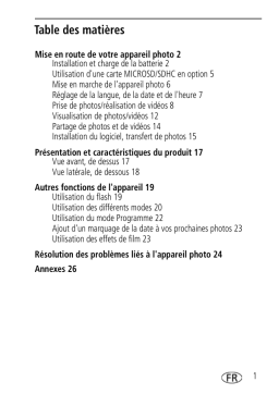 Kodak EasyShare M5370 Mode d'emploi