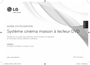 LG HT305SU Manuel du propriétaire | Fixfr