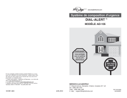 SkyLink AD-105 Emergency Dialer Manuel utilisateur