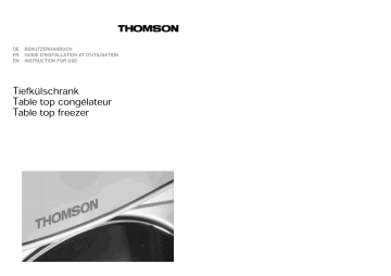 Manuel du propriétaire | Thomson TKT100WD Manuel utilisateur | Fixfr