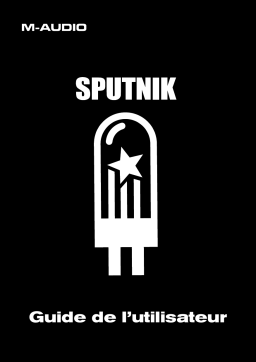 M-Audio Sputnik Manuel utilisateur