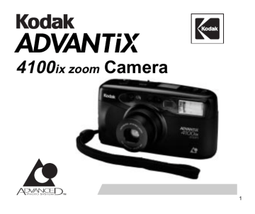 Manuel du propriétaire | Kodak ADVANTIX 4100IX ZOOM Manuel utilisateur | Fixfr