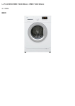 Beko WMB 714330WMB 714330S Manuel utilisateur