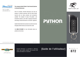 Python 872 Manuel utilisateur