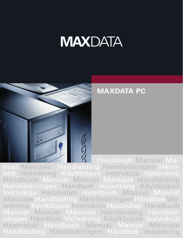 Manuel du propriétaire | MAXDATA PC BTX Manuel utilisateur | Fixfr