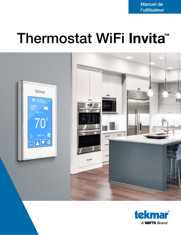 Invita© WiFi Thermostat 564  | Invita WiFi Thermostat 564  | Invita© WiFi Thermostat 564B  | 564 (Apr 2018 - maintenant) | Invita WiFi Thermostat 564B  | Watts 564 Manuel utilisateur | Fixfr