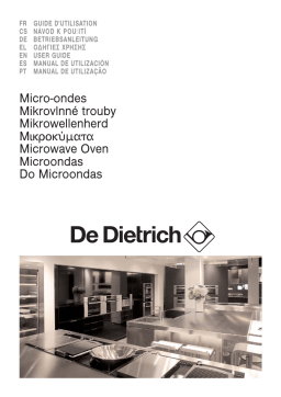 De Dietrich DME1121W Manuel utilisateur