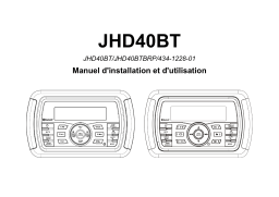 Voyager JHD40BT/434-1228-01 Manuel utilisateur