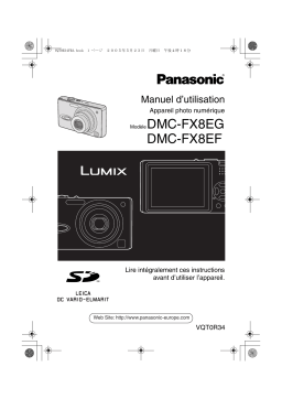 Panasonic DMC FX8 EF Mode d'emploi