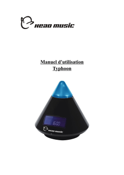 HEAD MUSIC Typhoon Manuel utilisateur