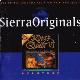 GAMES PC KING S QUEST VI Manuel utilisateur