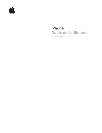 Apple iPhone iOS 5.1 Mode d'emploi | Fixfr