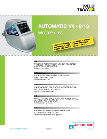 Weldteam AUTOMATIC V4 - 9/13 Mode d'emploi | Fixfr