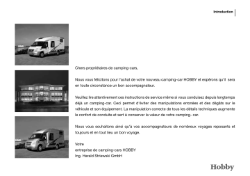 Manuel du propriétaire | Hobby Camper 2007 Manuel utilisateur | Fixfr