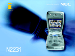 NEC N223i Manuel utilisateur