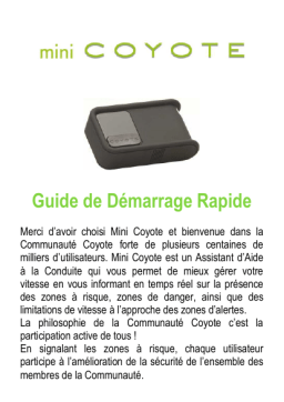 Coyote Mini Manuel utilisateur