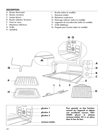 Manuel du propriétaire | DeLonghi EO 2079 Manuel utilisateur | Fixfr